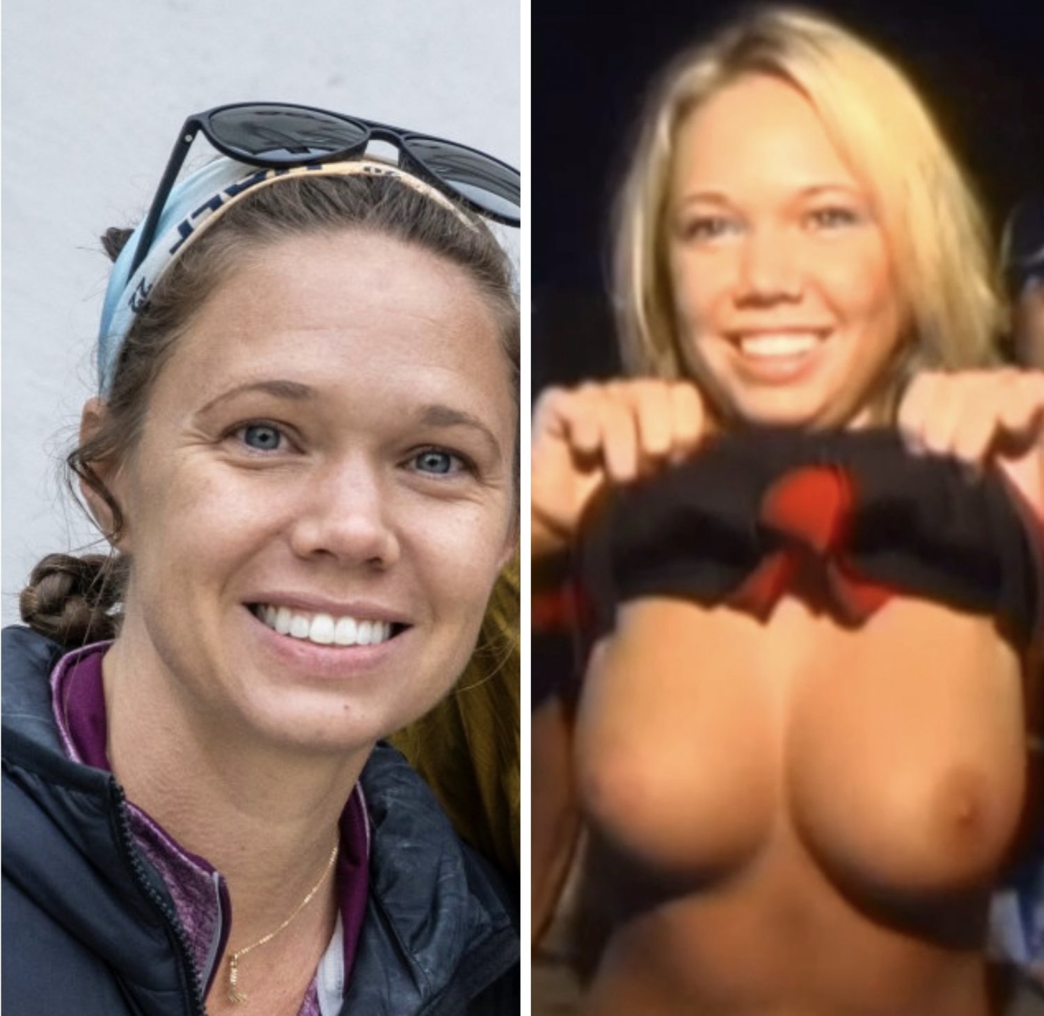 Lindsey shows that kissing your friend & flashing your tits is a spring break minimum #Lec0NdSB